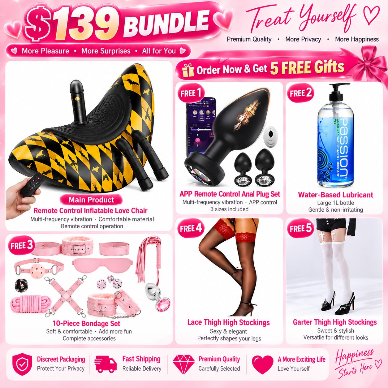 VVD Sex Saddle Riding Sex Machine, Big Sexual Tools, Adult Tool for Women